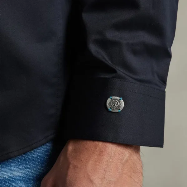 CSI00429-999_4 Cast Iron Overhemd CSI00429-999 Zwart