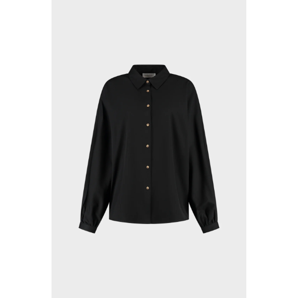 Louise_blouse_black_Front Amaya Amsterdam Blouse 253-a19 Louise Zwart