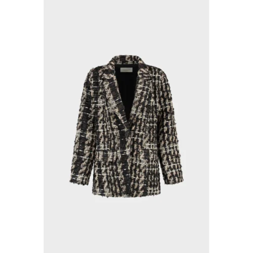 Momo_blazer_Front Amaya Amsterdam Jasje 253-a12 Momo Zwart