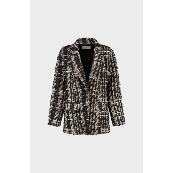 Momo_blazer_Front Amaya Amsterdam Jasje 253-a12 Momo Zwart