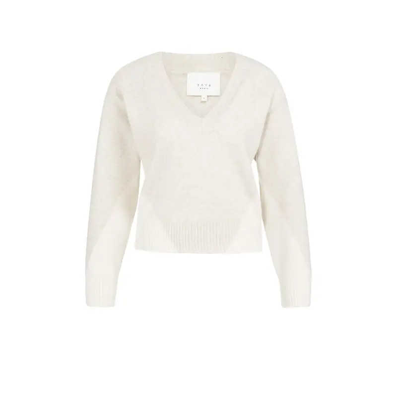 01-000544-601_990401 Yaya Sweater 01-000544-601 990401 Grijs