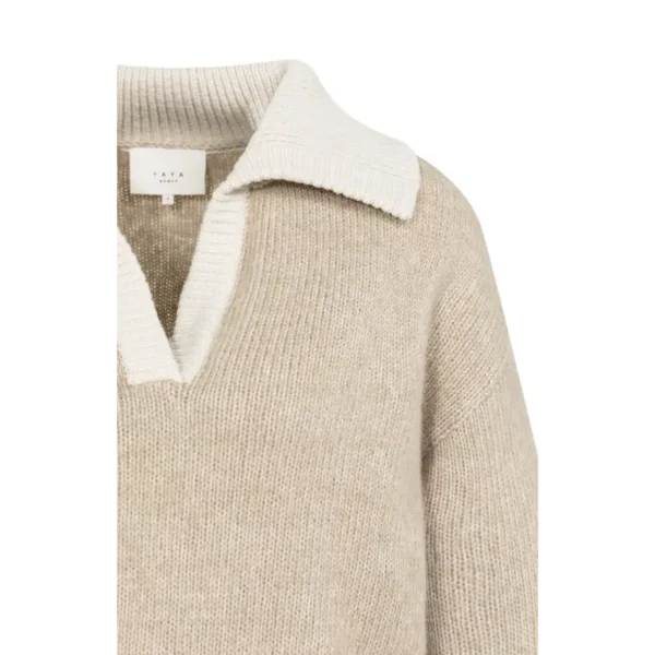 01-000547-601_513061_3 Yaya Sweater 01-000547-601 513061 Beige