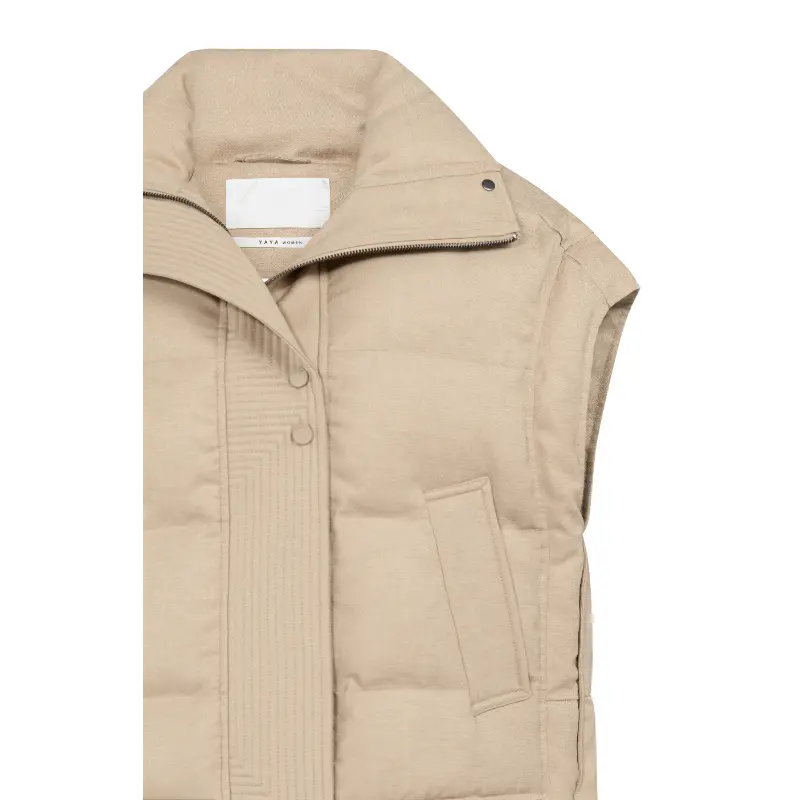 02-021006-601_99041_3 Yaya Bodywarmer 02-021006-601 99041 Beige