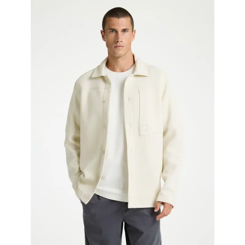 611200431 Chasin Overshirt Pulse 61120043 e11 Off-White
