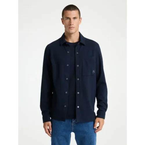 Chasin Overshirt Axel 61120044 e63 Navy