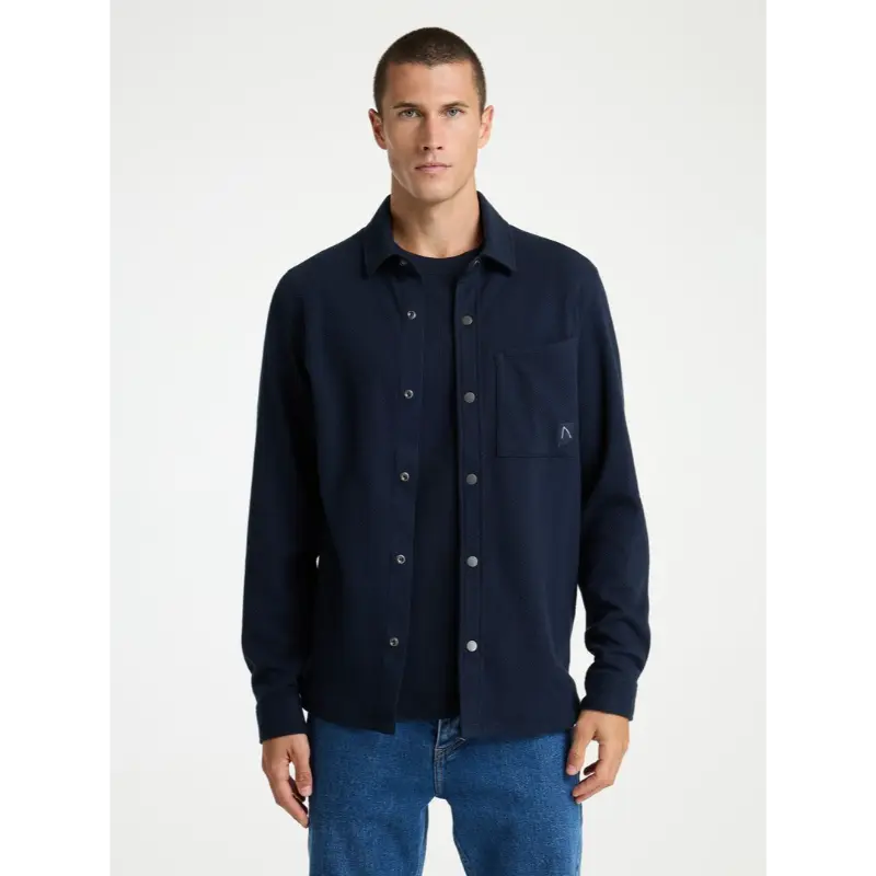 611200441 Chasin Overshirt Axel 61120044 e63 Navy