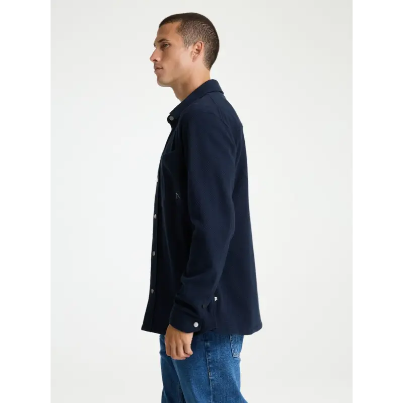 611200442 Chasin Overshirt Axel 61120044 e63 Navy