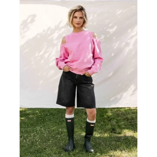 Catwalk Junkie Sweater 2601020600 859 Rosebloom