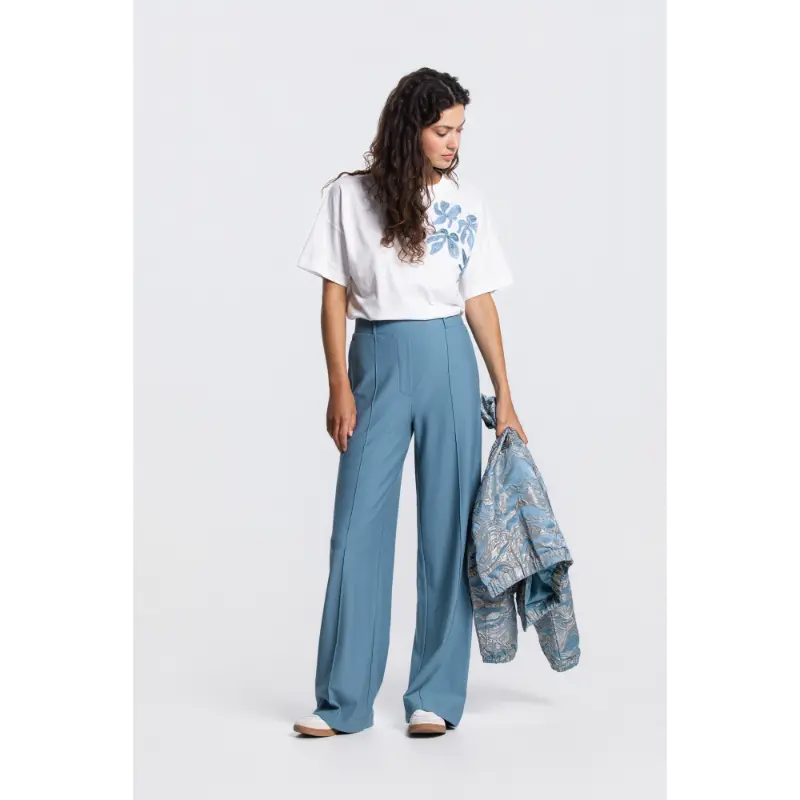 JANSEN-Amste_Zomer-26_750_ALEID-SS26_6 Jansen Amsterdam Broek Aleid 750 Aquamarijn