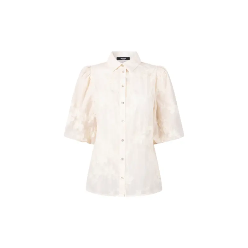JANSEN-Amste_Zomer-26_97_PRIYA-SS26_2 Jansen Amsterdam Blouse Priya 97 Cream