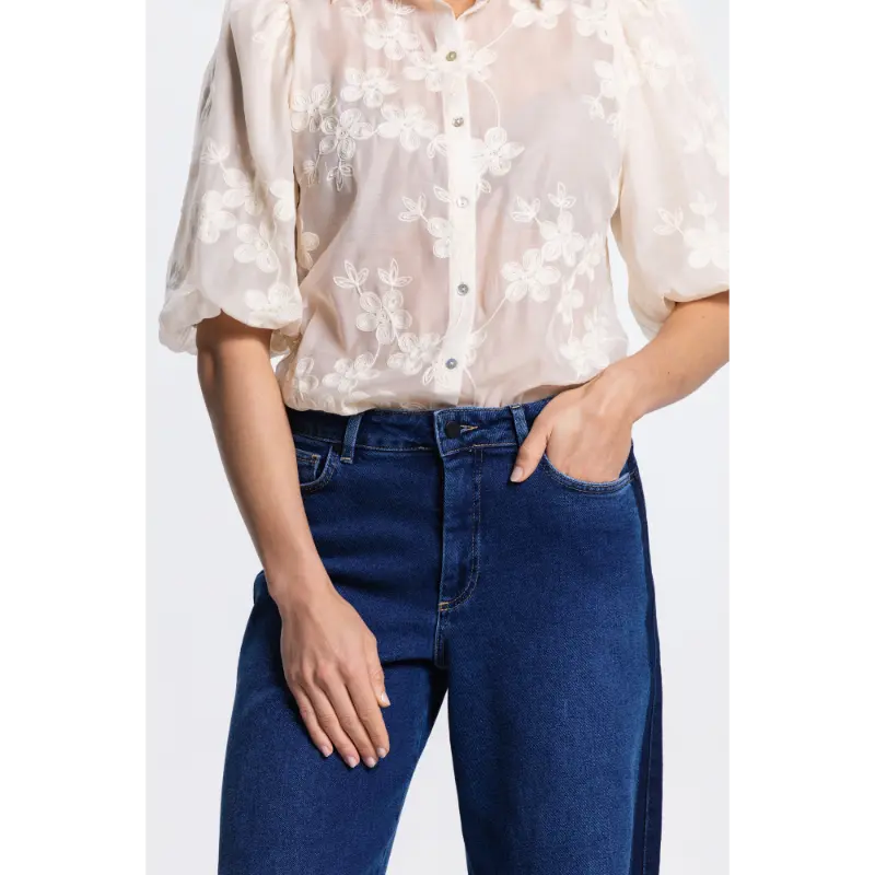 JANSEN-Amste_Zomer-26_97_PRIYA-SS26_4 Jansen Amsterdam Blouse Priya 97 Cream