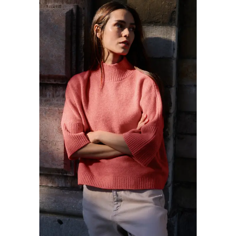 L_26S_01-000437-601_818522-011-72827 Yaya Sweater 01-000437-601 818522 Rood