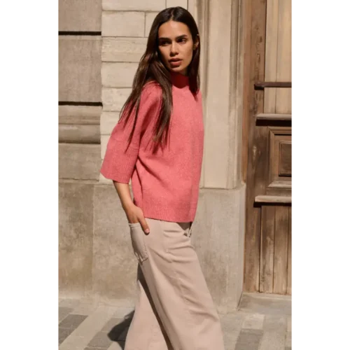 L_26S_01-000437-601_818522-011-74105 Yaya Sweater 01-000437-601 818522 Rood