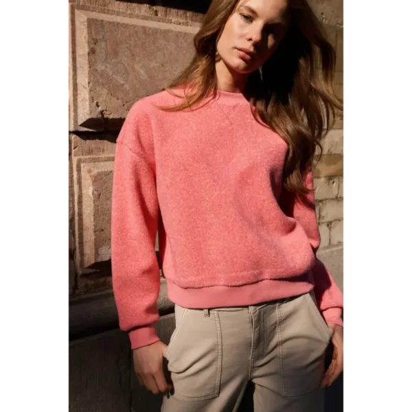 L_26S_01-109104-601_818522-017-73464 Yaya Sweater 01-109104-601 818522 Rood