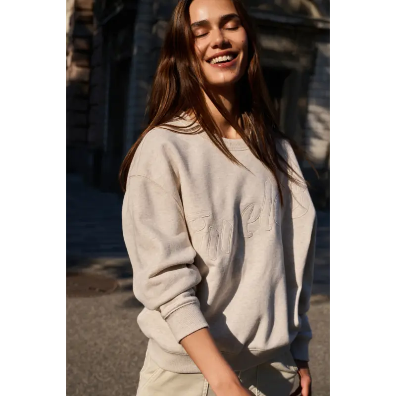 L_26S_01-109105-601_990402-008-72601 Yaya Sweater 01-109105-601 990402 Grijs