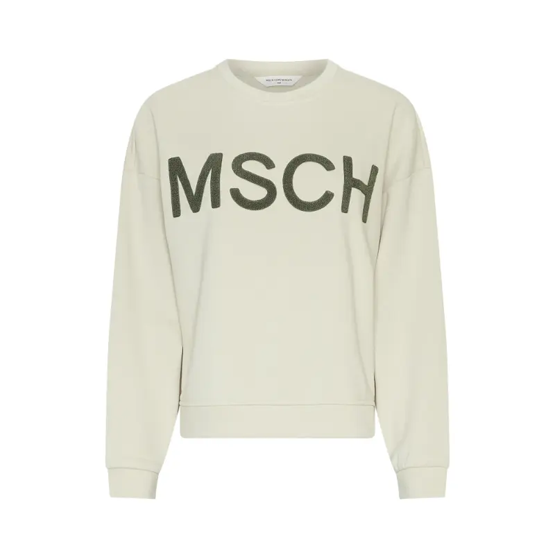 MSCH-Copenha_spring_summer-2026_oatmeal-l-wreat_19738 Msch Copenhagen Sweater Mschmela 19738 Oatmeal Wreat