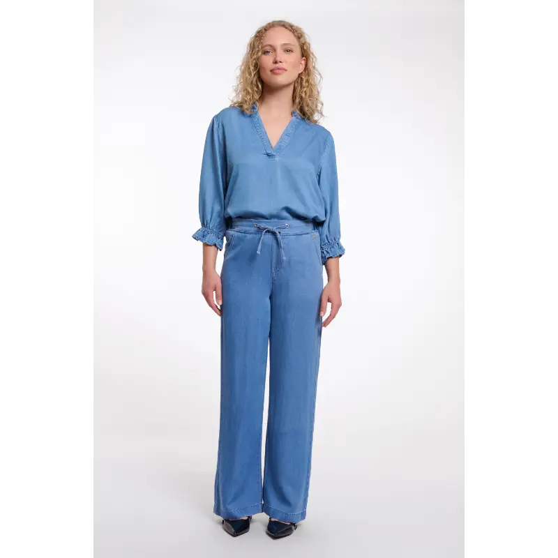 Rino&Pelle_SS26_11024_AnetteRegular.7002621_4 Rino & Pelle Broek Anette 7002621 11024 Washed Blue