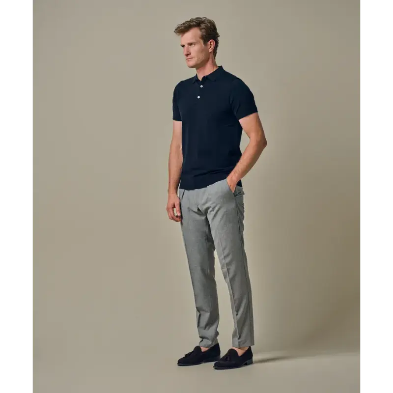 pp2d00001a-2 Profuomo Luxury Basic Polo PP2D00001a Navy