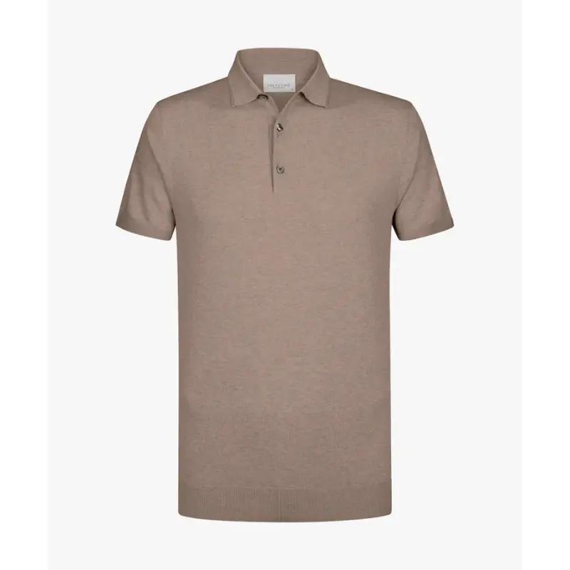 pp2d00001c-7 Profuomo Luxury Basic Polo PP2D00001c Beige