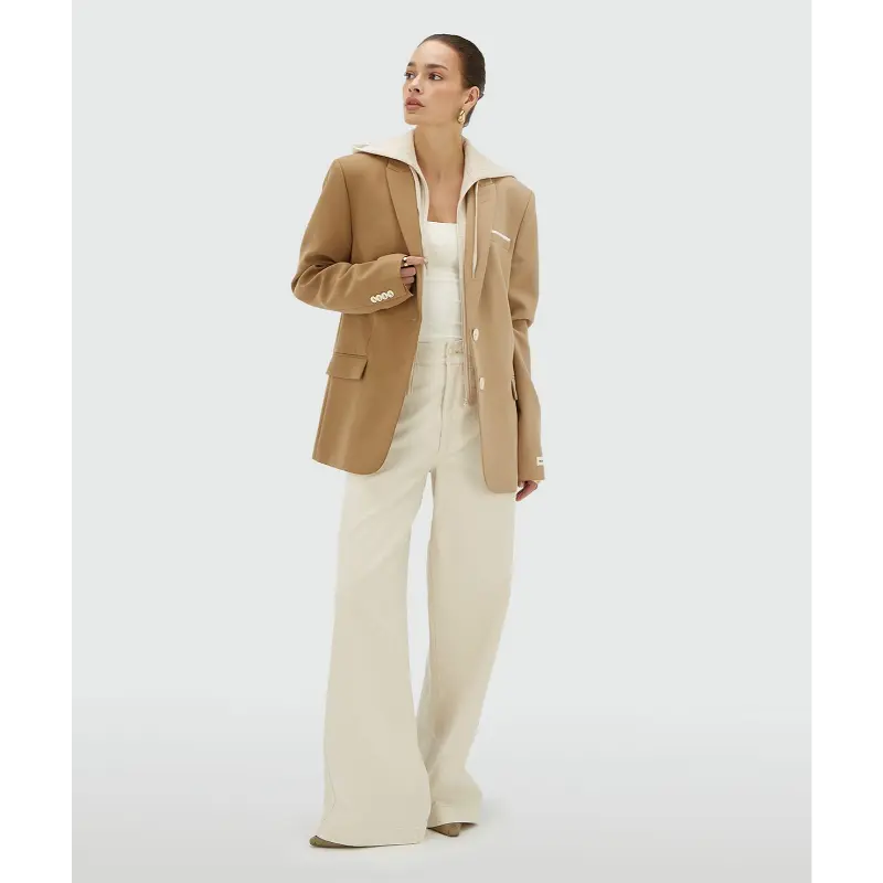 suus-hoodie_khaki-light-camel_jv-2512-0305-602_spring-26-drop-0_bm_115 Josh V Blazer Suus JV-2512-0305 602 Khaki/Light Beige