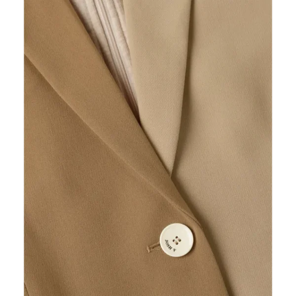 suus-hoodie_khaki-light-camel_jv-2512-0305-602_spring-26-drop-0_dtl_301 Josh V Blazer Suus JV-2512-0305 602 Khaki/Light Beige