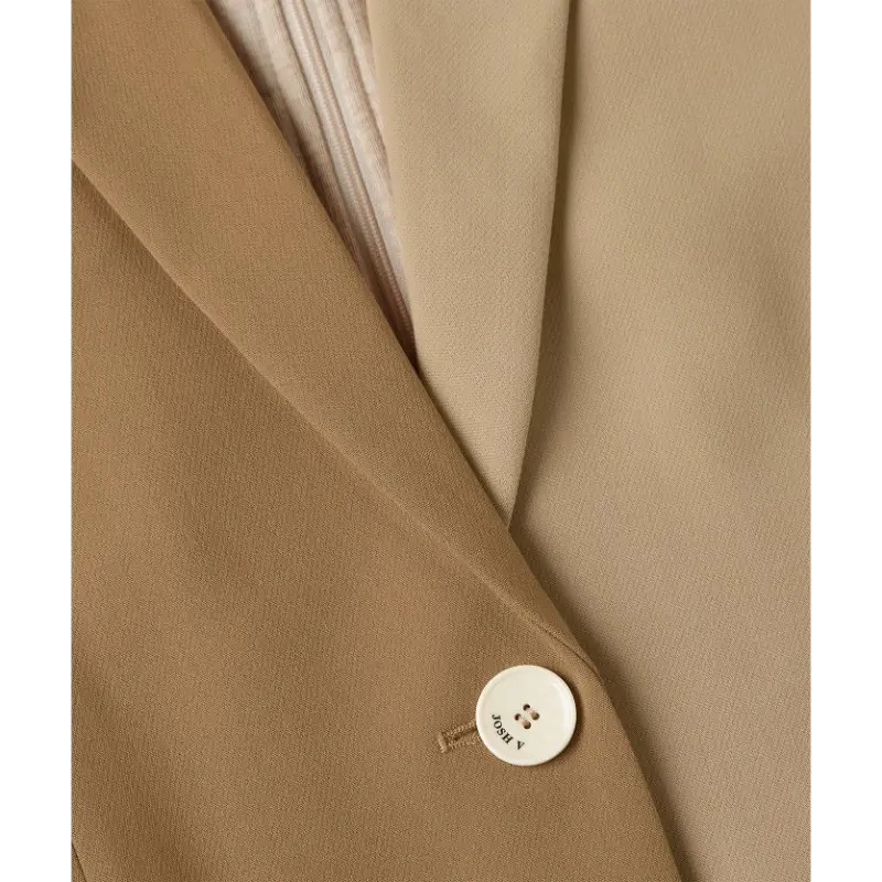 suus-hoodie_khaki-light-camel_jv-2512-0305-602_spring-26-drop-0_dtl_301 Josh V Blazer Suus JV-2512-0305 602 Khaki/Light Beige