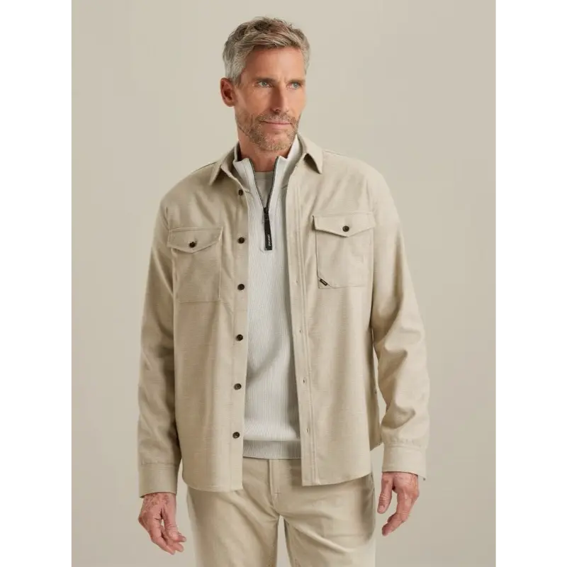 vsi2510255 Off White3 Vanguard Overshirt VSI2510255 7074 Silver Lining