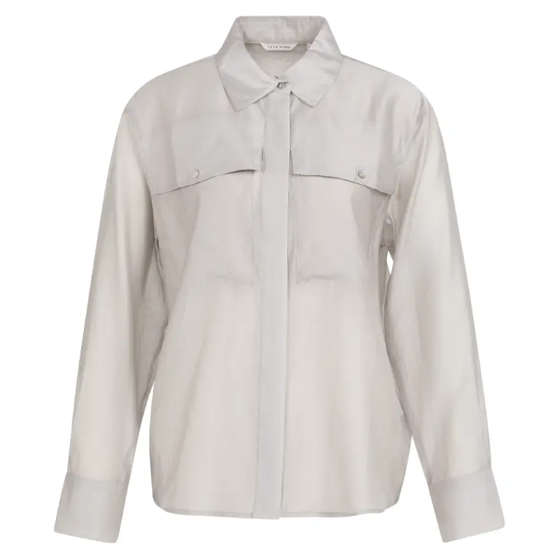 01-201201-602_44203 Yaya Blouse 01-201201-602 44203 Grijs