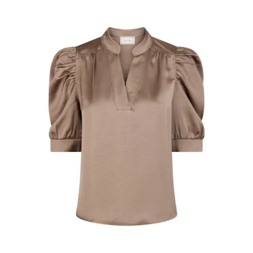 162590_811_0 Neo Noir Blouse 162590 Roella Dark Taupe