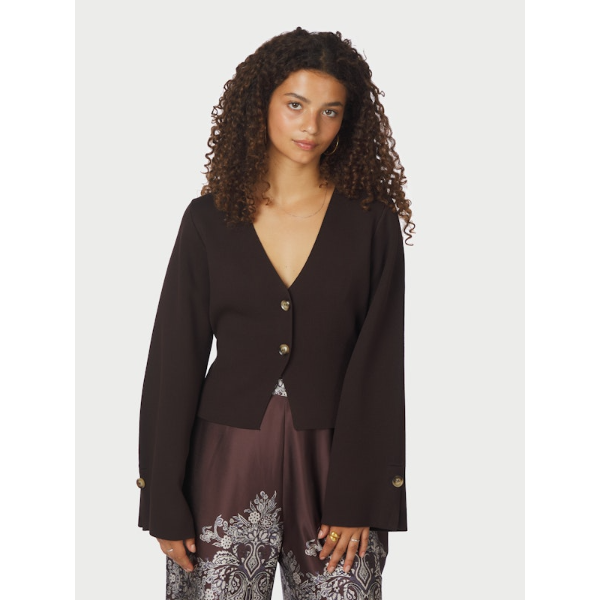 Neo Noir Blouse 167244 Fulvia Bruin