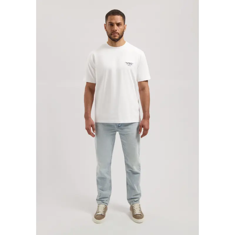 203512 White3 Dstrezzed T-Shirt Collin 203512 100 White