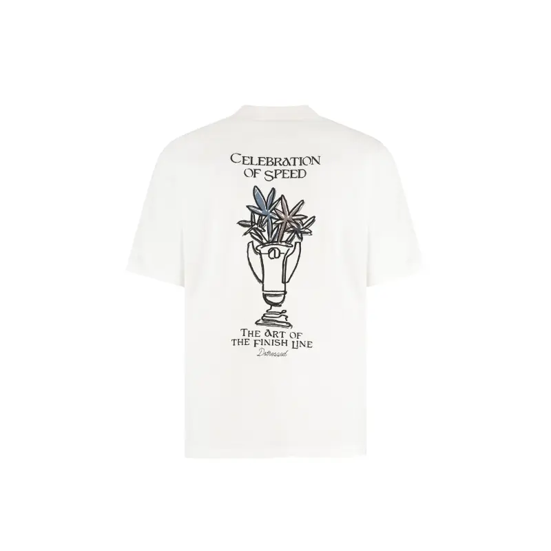 203512 White6 Dstrezzed T-Shirt Collin 203512 100 White
