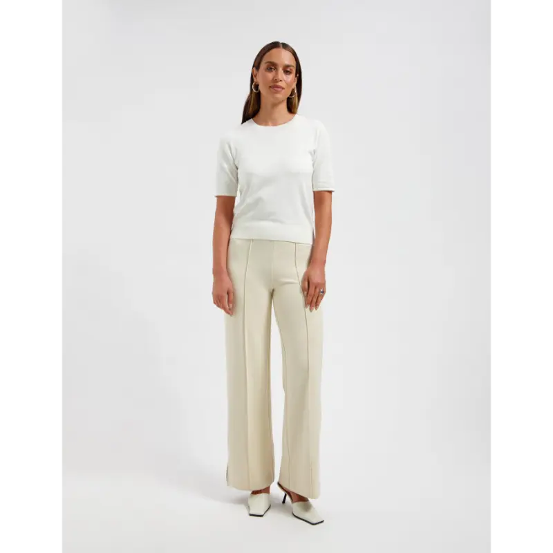 2401241 (1) Avec Elan T-Shirt Babs 240124 10002 Ivory