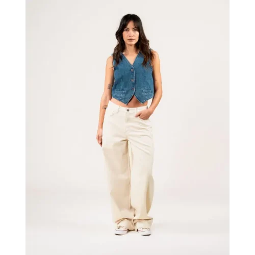 25105208 lucy loose off-white 463 ecru02 Kuyichi Jeans Lucy Loose 25105208 463 Ecru