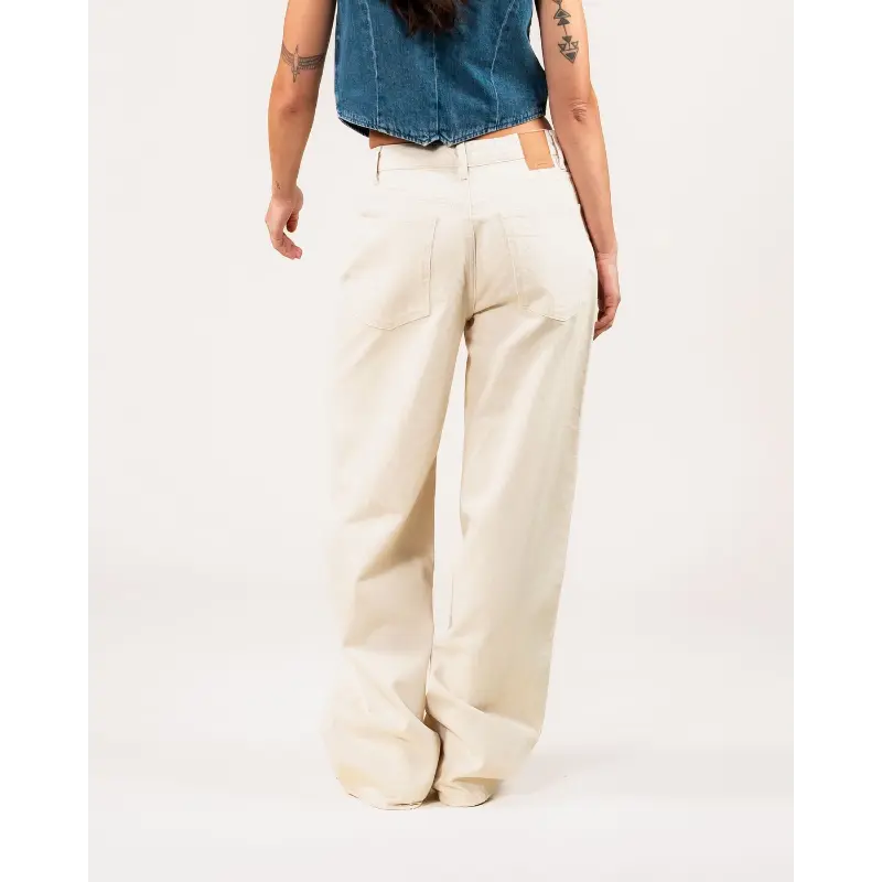 25105208 lucy loose off-white 463 ecru04 Kuyichi Jeans Lucy Loose 25105208 463 Ecru
