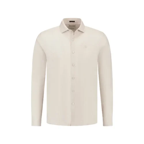 303710 Sand Melange7 Dstrezzed Overhemd Jagger 303710 253 Sand Melange