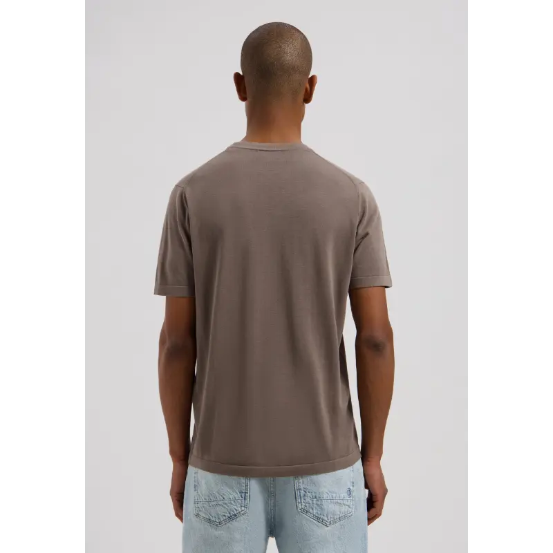 420024 Grey Brown3 Dstrezzed T-Shirt Zeke 420024 216 Grey Brown