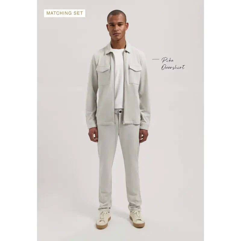 501850 Ghost Grey5 Dstrezzed Broek Lancaster 501850 831 Ghost Grey