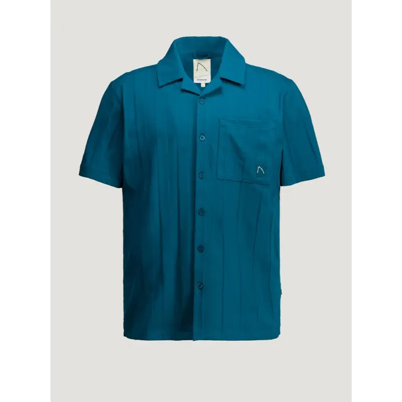 621200085 Chasin Overhemd Bore Point 62120008 e63 Blauw