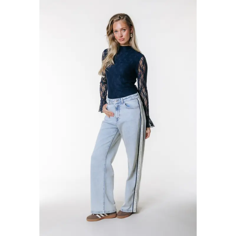 Colourful-Re_SpringSummer-2026_509_WT217578_2 Colourful Rebel Top Nena WT217578 509 Navy