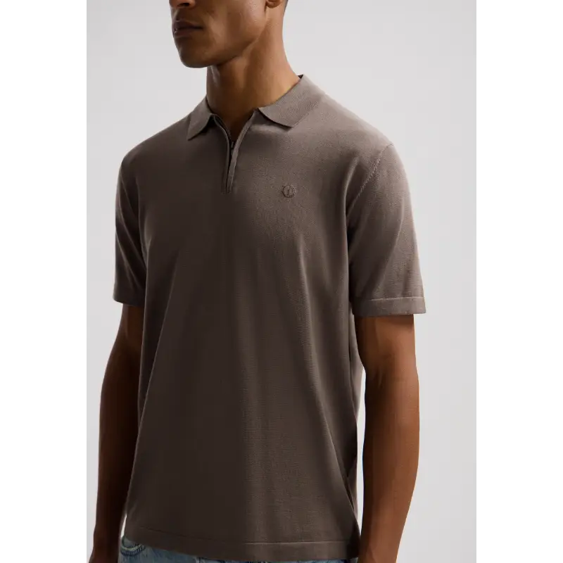 Dstrezzed_summer-2026_216_420062_4 Dstrezzed Polo Dorian 420062 216 Grey Brown