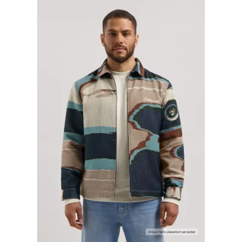 Dstrezzed Overshirt Carter 155006 621 Blue Fusion