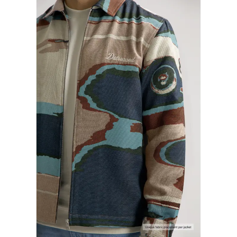 Dstrezzed_summer-2026_621_155006_4 Dstrezzed Overshirt Carter 155006 621 Blue Fusion