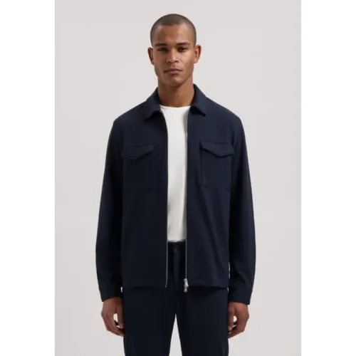 Dstrezzed Overshirt Pike 151031 649 Dark Navy