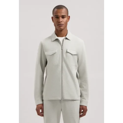 Dstrezzed Overshirt Pike 151031 831 Ghost Grey