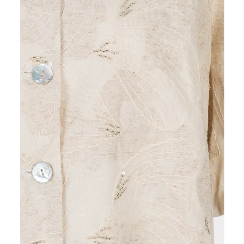 EsQualo_Spring-2026_124_SP26.28005_3 Esqualo Blouse SP26.28005 124 Ecru