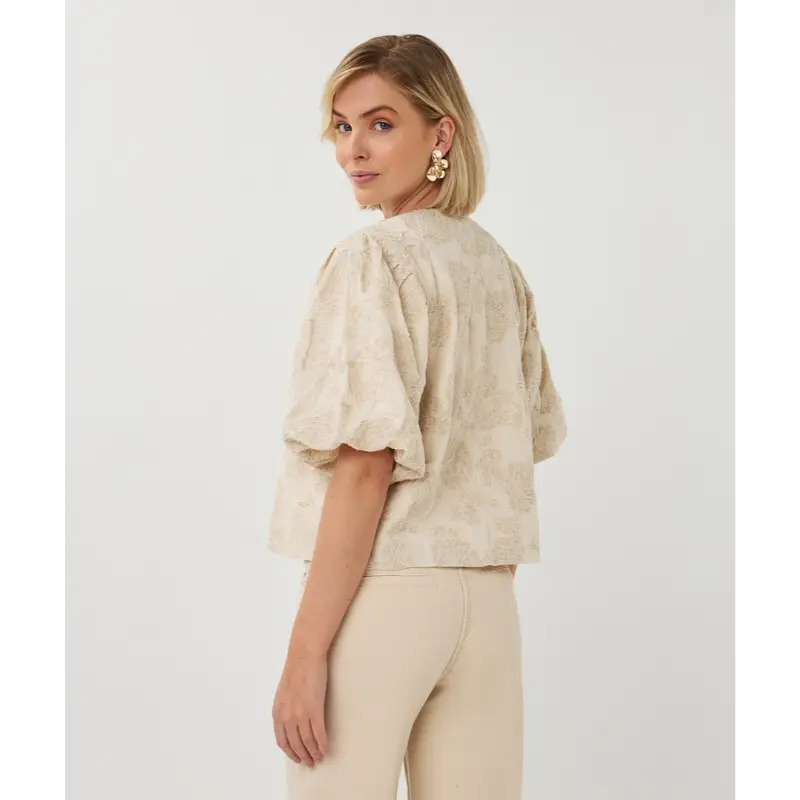 EsQualo_Spring-2026_124_SP26.28005_7 Esqualo Blouse SP26.28005 124 Ecru