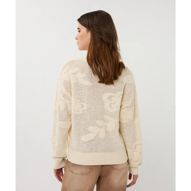 EsQualo_Spring-2026_165_SP26.02001_8 Esqualo Sweater SP26.02001 165 Natural