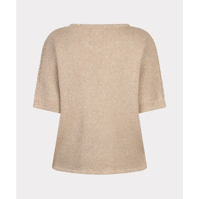 EsQualo_Spring-2026_168_SP26.02017_2 Esqualo Top SP26.02017 168 Light Sand