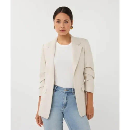 EsQualo_Spring-2026_168_SP26.10045_5 Esqualo Blazer SP26.10045 168 Light Sand